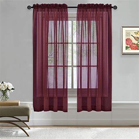bedroom window curtains amazoncom