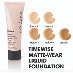 Mary Timewise Luminous Wear Liquid Foundation Ivory 3 New Ebay