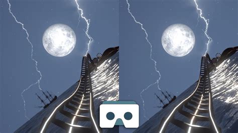Scary Vr Roller Coaster Virtual Reality 3d Video For Samsung Gear Vr