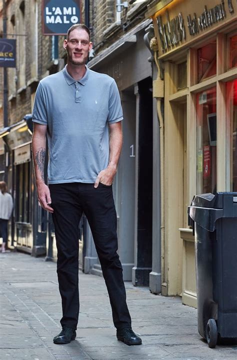 Photos Britain S Tallest Man Gets First Ever Suit Gossip Hill Blog