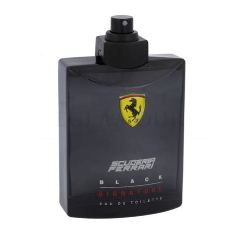 Tester Ferrari Scuderia Black Signature Edt 125ml Perfumes Originales