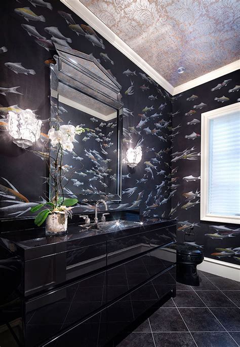 15 Bold And Beautiful Black Bathroom Design Ideas Evercoolhomes