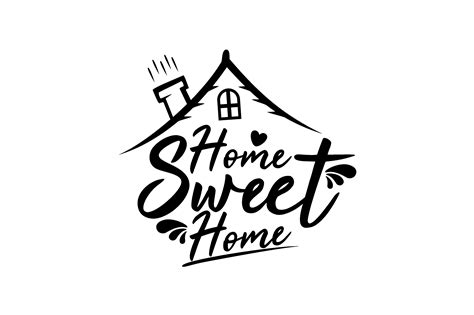 Home Sweet Home Gráfico por Artchitype Studio · Creative Fabrica