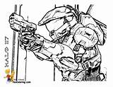 Halo Coloring Pages Master Chief Print Colouring Sheets Book Fearless Cheif Sword Game Yescoloring Halo3 Energy Xbox Search sketch template
