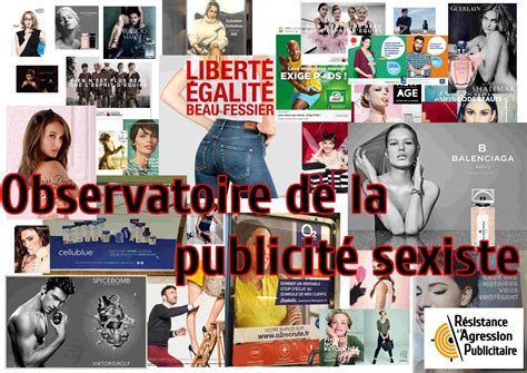 Lancement De Lobservatoire De La Publicité Sexiste Résistance à Lagression Publicitaire