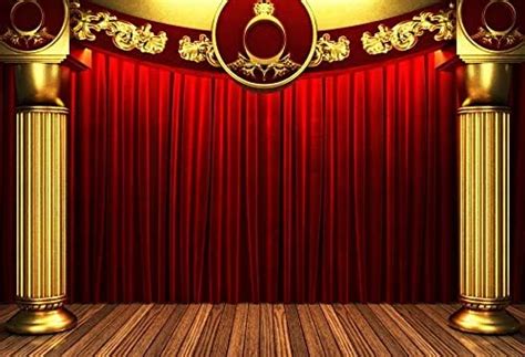 Baocicco 10x8ft Vinyl Theater Stage Interior Backdrop Photography