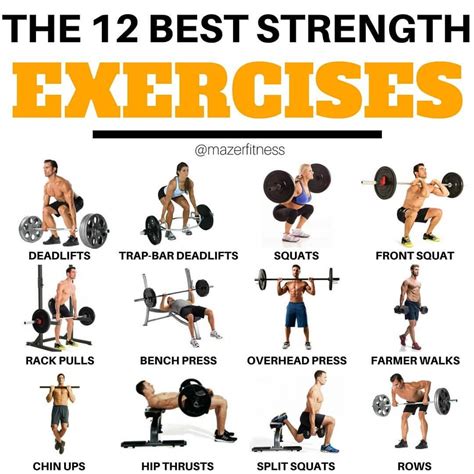 10 Best Exercises For Strength A Comprehensive Guide Cardio For