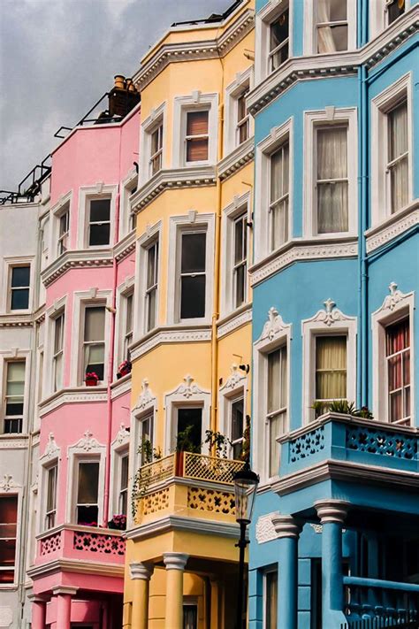 Best Streets In Notting Hill For Instagram Photos Map Notting Hill