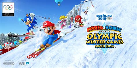 Mario Sonic At The Sochi 2014 Olympic Winter Games Wii U Games