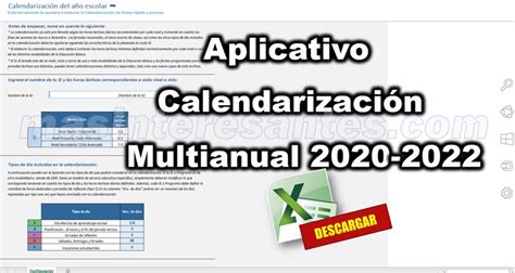 Plantilla De Excel Para Calendario Multianual 2020 2022 Mobile Legends