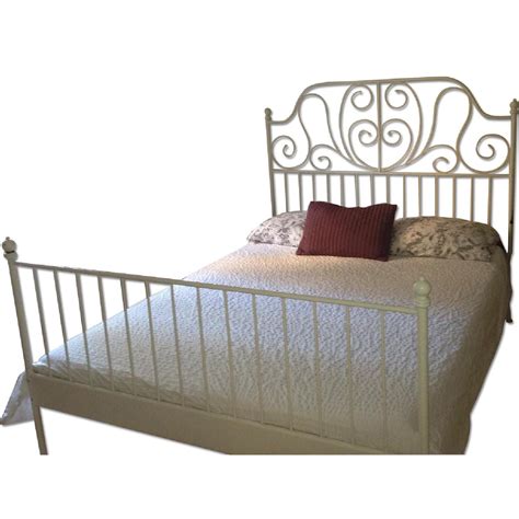 Ikea Queen Size Metal Bed Frame Aptdeco