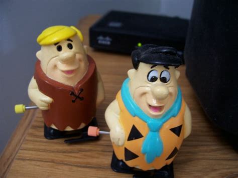 Items Similar To Fred Flintstone And Barney Rubble Wind Up Toys 80s
