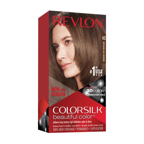 Revlon Colorsilk Beautiful Color Permanent Hair Color Dark Ash My Xxx Hot Girl