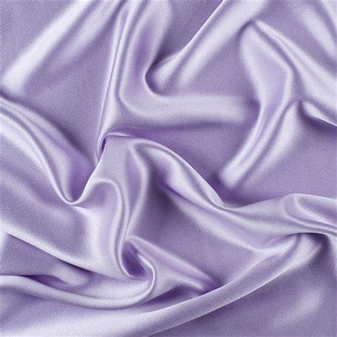 Lilac Silk Crepe Back Satin Fabric By The Yard
