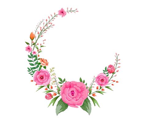 Round Floral Png Picture Png All