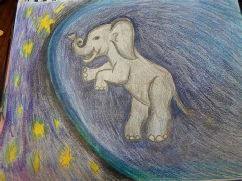 Elephant In Space By Redder Than You On Deviantart