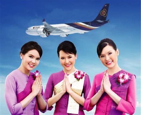 Thai Airways Air Hostesses 客室乗務員 タイ航空 乗務員