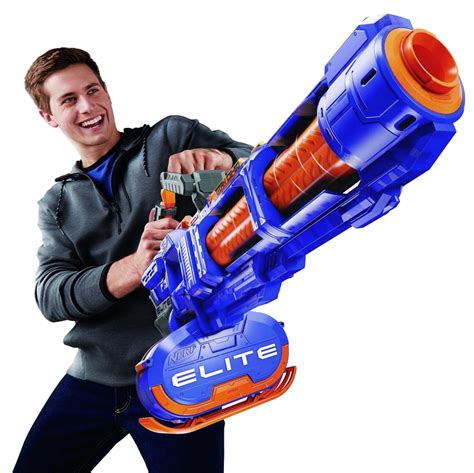 De Volautomatische Nerf Minigun Maakt Van Je Kantoor Een Slachtveld Manly