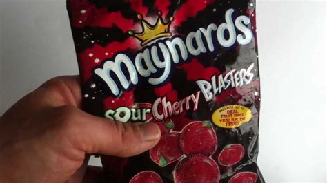 Maynards Sour Cherry Blasters Review Youtube