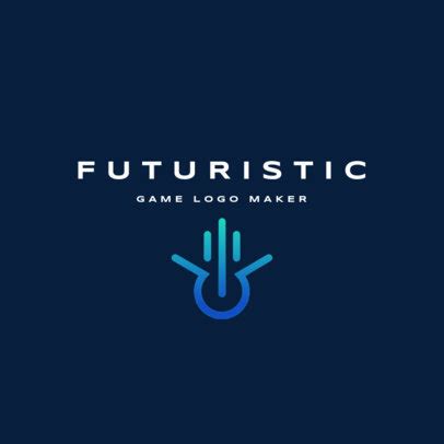 Placeit Futuristic Gaming Logo Generator