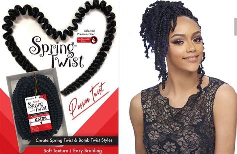 harlem 125 kima braid synthetic hair crochet spring twist 8 spring twists twist styles