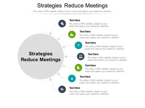 Strategies Reduce Meetings Ppt Powerpoint Presentation Pictures