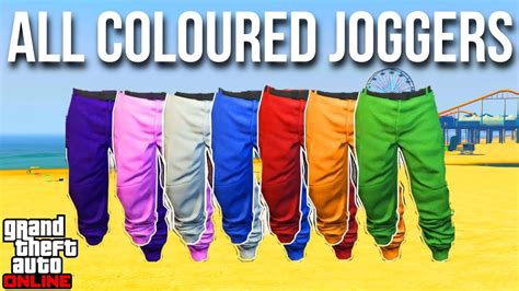 Gta 5 How To Get All Coloured Joggers After Patch 158 Gta 5