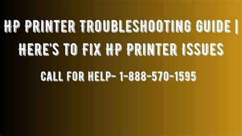 Hp Printer Troubleshooting Guide Heres To Fix Hp Printer Issues By