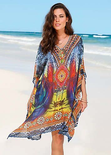 Seventies Beach Kaftan By Bpc Selection Bonprix In Womens Beach Fashion Fashion Beach