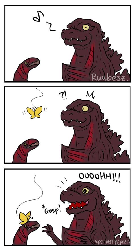 Ruubesz Draw On Twitter In 2021 Kaiju Monsters Godzilla Comic Godzilla