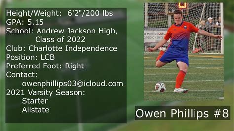 Owen Phillips Highlightrecruiting Video Andrew Jackson High School