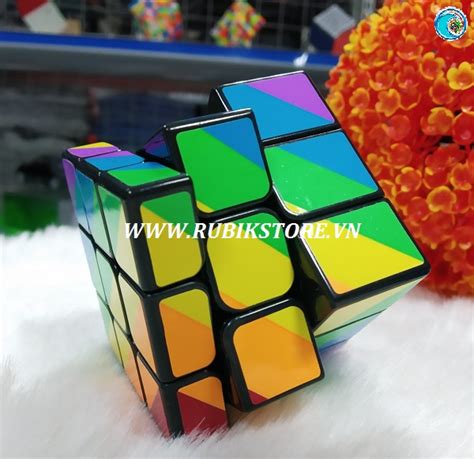 Rubik Yj Unequal 3x3 Rainbow Cube Sp000026 Rubik Ocean