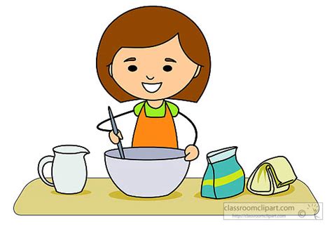 Baking Clipart Female Picture 250103 Baking Clipart Female