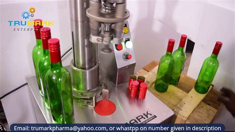 Wine Bottle ROPP Cap Sealing Machine YouTube