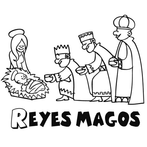 Los Reyes Magos Para Imprimir Y Colorear Colorear Im Genes
