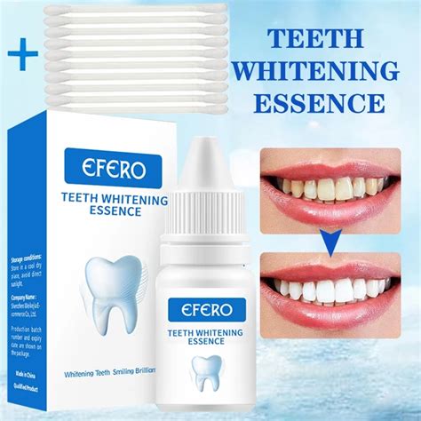 Efero Teeth Whitening Essence Powder Clean Oral Hygiene Whiten Teeth