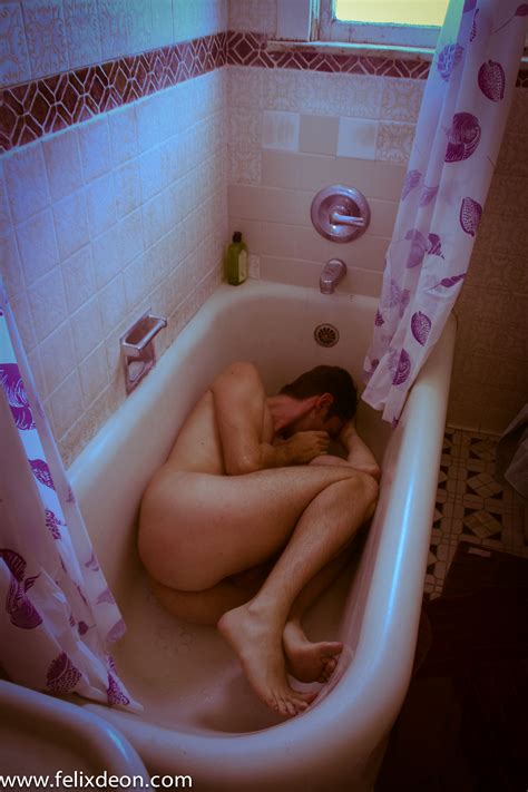 Depressed Male Nude In Bath 2 By TheMaleNudeStock On DeviantArt