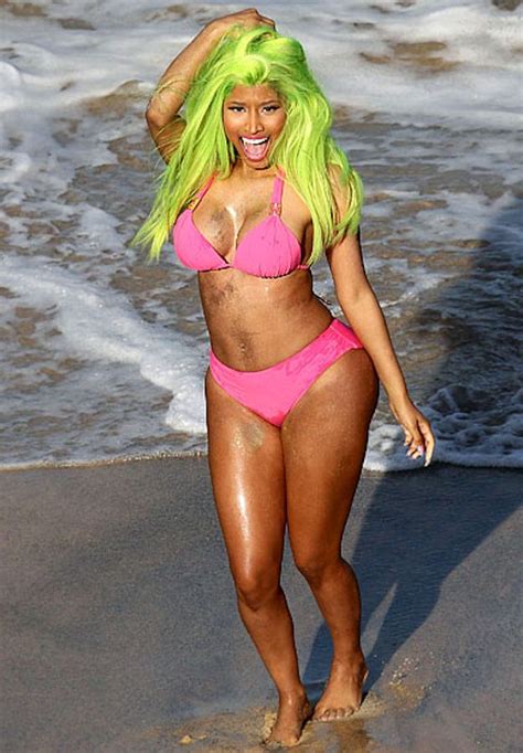 Love Nicki But She Looked More Normal Dressed As The Pope Nicki Minaj Bikini Celebrity