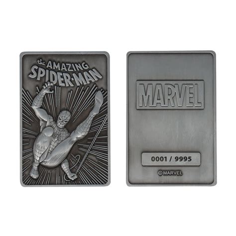Marvel Limited Edition Spider Man Ingot Wearefanattik