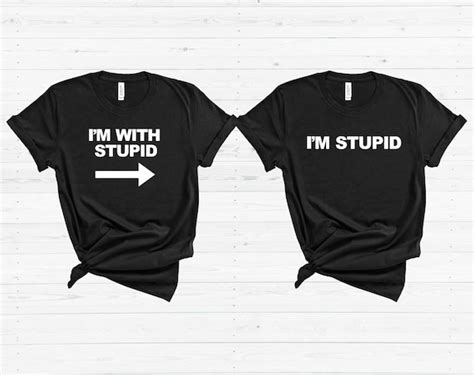 David Im Stupid Shirt Best Friends Matching Shirts Etsy Australia
