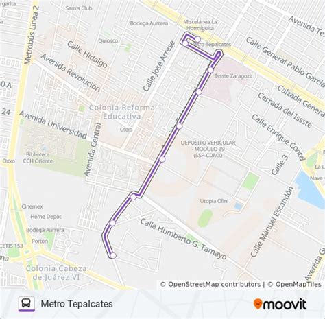 Ruta Horarios Paradas Y Mapas Metro Tepalcates Actualizado 61886 Hot