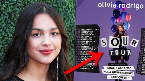 Olivia Rodrigo Explains Why Her Sour Tour Venues Are Small Popbuzz