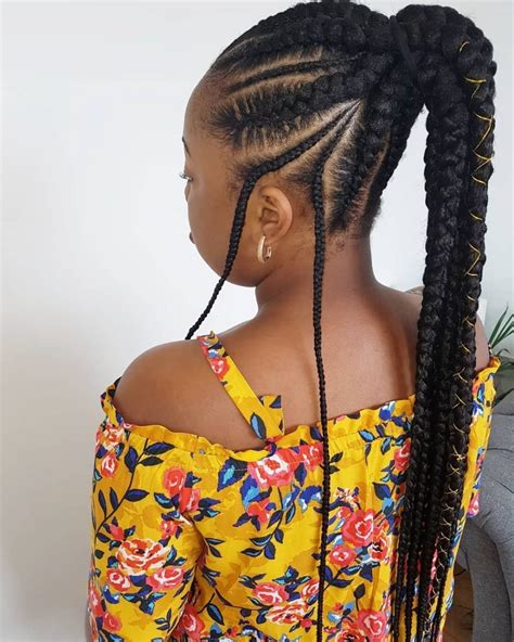 18 Hottest Braided Ponytail Hairstyles For Black Women