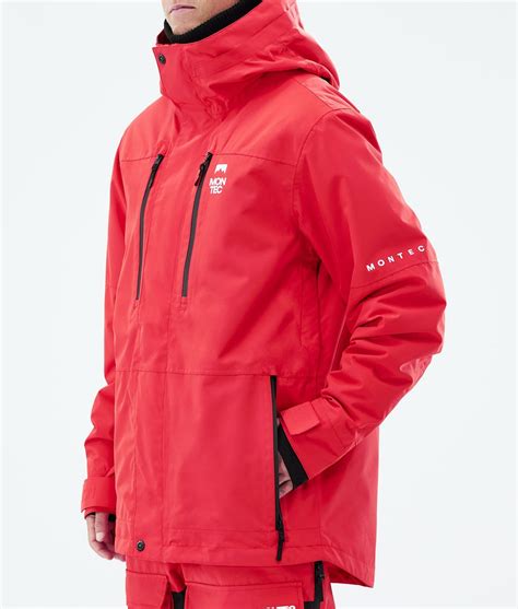 Montec Fawk Mens Ski Jacket Red