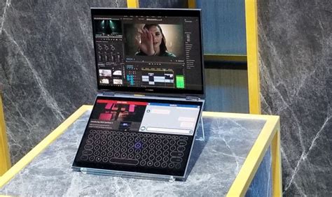 Asus Unveils Project Precog A Dual Screen Laptop With