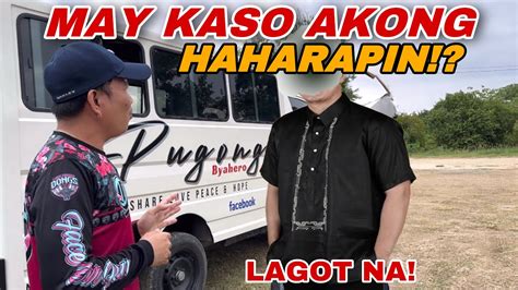 Pugong Byahero May Kasong Haharapin Iniwanan Na Ang Davao Youtube