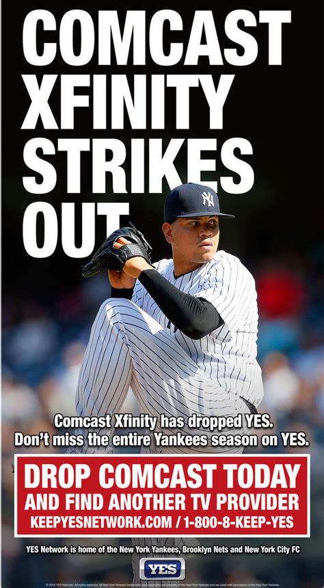 Yes Network Tells Yankee Fans To Drop Comcast Consumerist