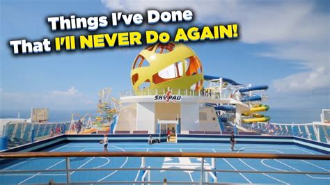 Things Ill Never Do Again On A Royal Caribbean Cruise Youtube