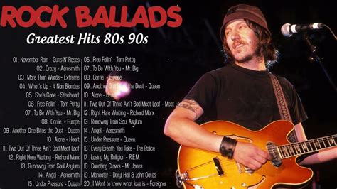 rock ballads album the best rock ballads collection rock ballads love song youtube