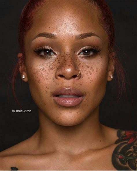 Pin By Miss T On Freckled Beauties Beautiful Freckles Black Girls With Freckles Women With